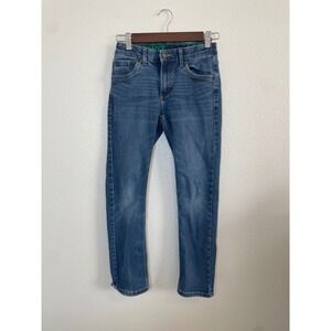 Levi Strauss 511 Kids Jeans Blue Wash Size 12 Regular Adjustable Waist